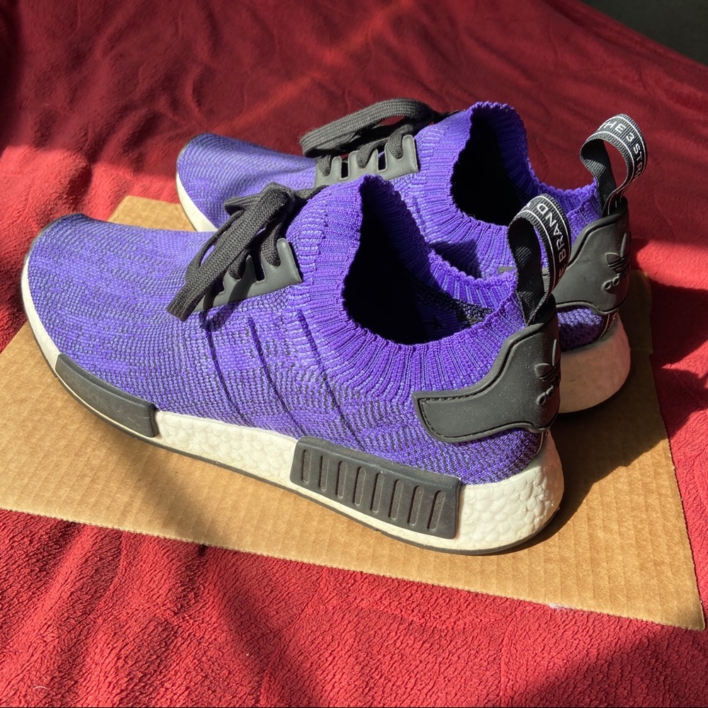 Purple Adidas NMD’s